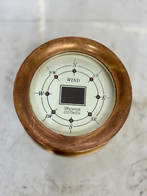 RARE Weems & Plath Digital Anemometer Nautical Industrial Vintage Wind Meter
