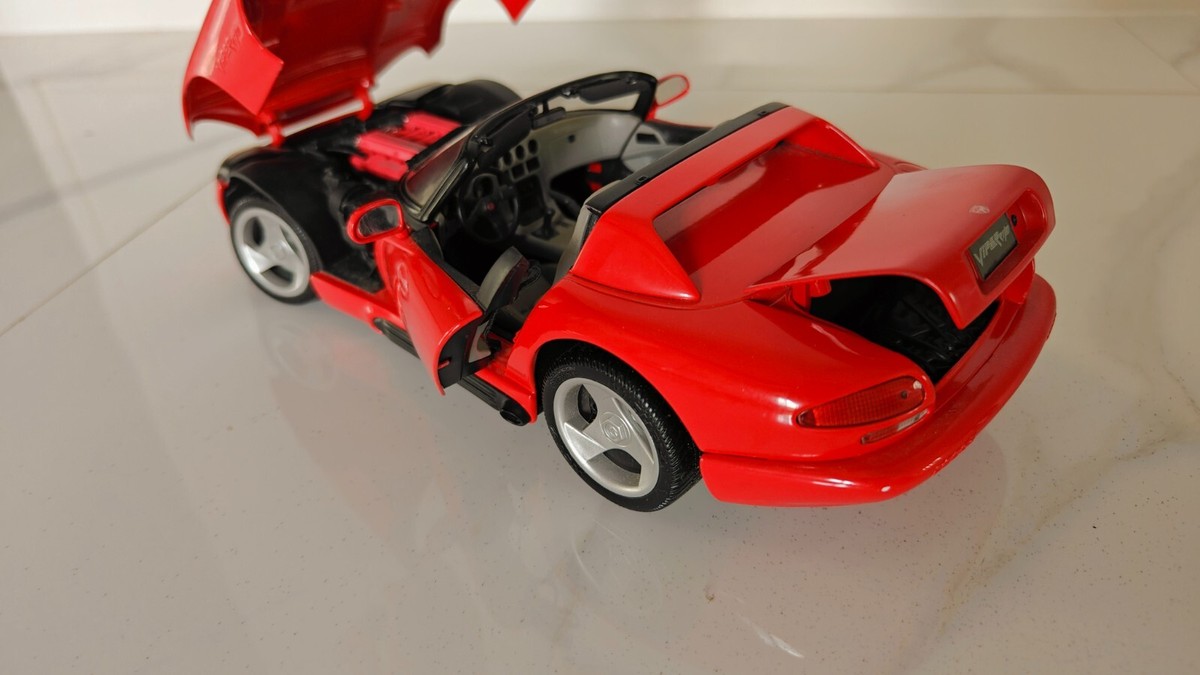 Dodge Viper RT/10 RED 1/12 Scale Diecast Car | Anson JRL