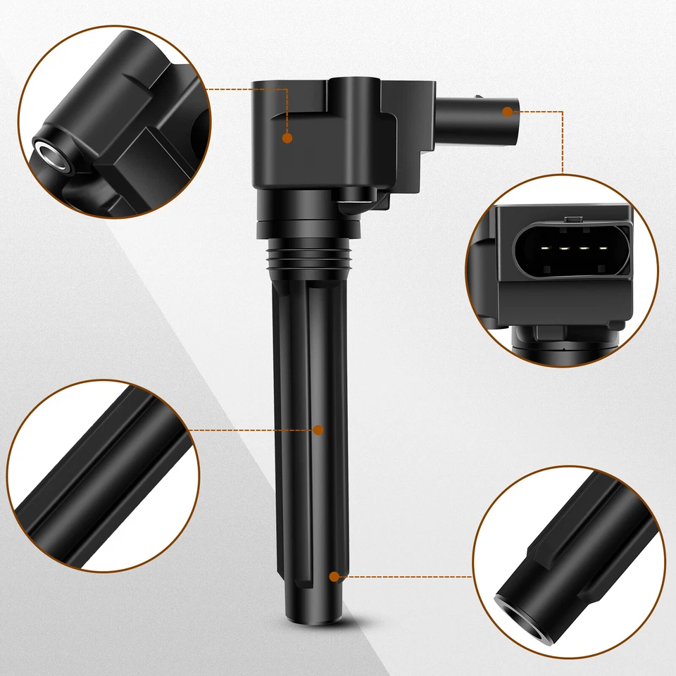 8 Ignition Coils & Spark Plugs Kit For Audi A8 Quattro 2013 2014 2015 2016 4.0L - Image 2 of 4