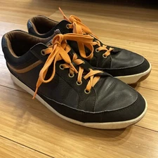 FootJoy Shoes Mens 10M Contour Casual Spikeless Golf Sneakers 54284 Black