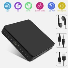 Rechargeable Portable Personal CD Player Memory Walkman Speaker for Car Home