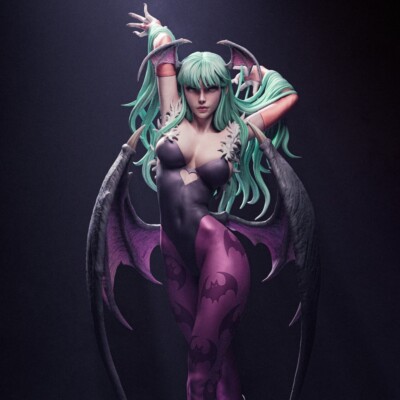Morrigan 1/12 Scale 12K High-Quality Resin Model Kit   DIY & Cus