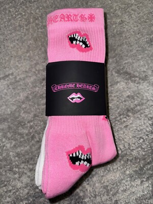 【美品】Chrome Hearts Matty Boy ソックス Mサイズ 大人気！【CHROME HEARTS】Matty Boy Socks マッティボーイ 靴下