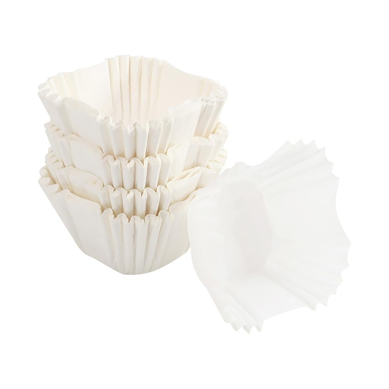 1000 Pcs Square Paper Cupcake Liners Wedding Muffin Liners Birthday Baking Cu...