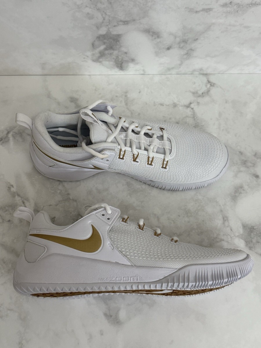 Nike Air Zoom Hyperace 2 SE Volleyball Shoes White Gold DM8199-170