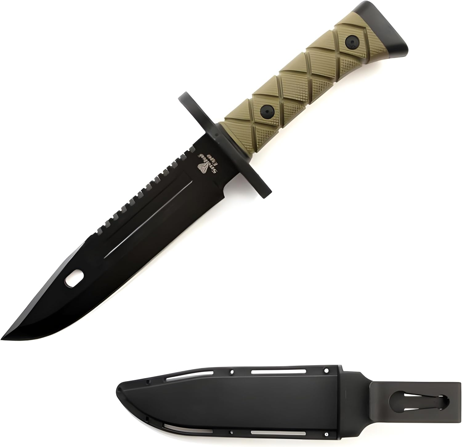 13.25-Inches Ultimate Outdoors Survival Knife Fixed Blade Knife for Hunting, Fis