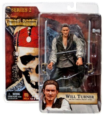 Figurine NECA Pirates Des Caraïbes 2 - Will Turner Série 1 - 18 Cm - NEUVE Sous Blister