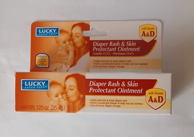 Diaper Rash Skin Protectant Ointment w/Vitamin A&D 1.25 Oz 1 Pack