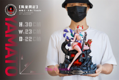 Yamato Resin Zero Tetragonal Studio One Piece Figurine Statue 30cm