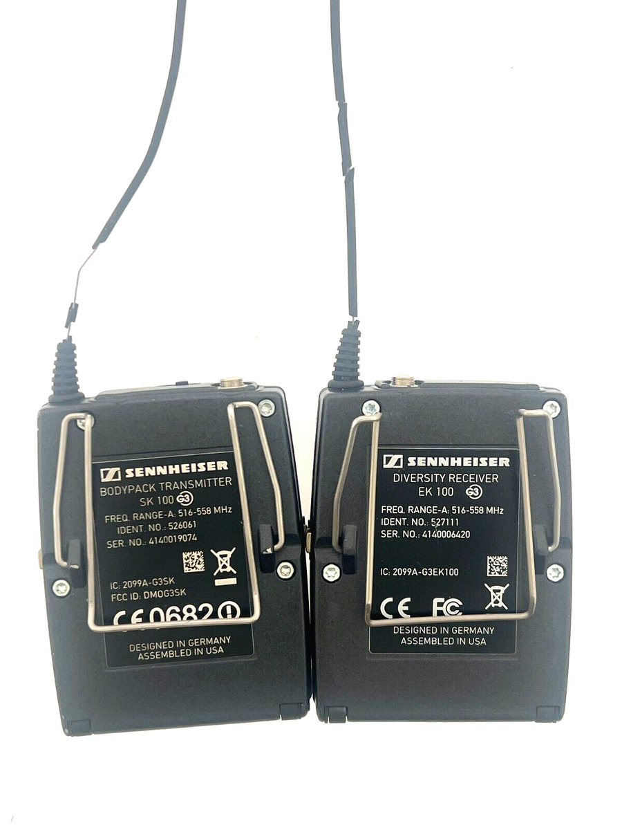 ゼンハイザー EW100 G3 ワイヤレスレシーバーEK100 【公式通販】