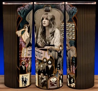 Stevie Nicks - Fleetwood Mac - Concert Tour Cup Mug Tumbler 20oz