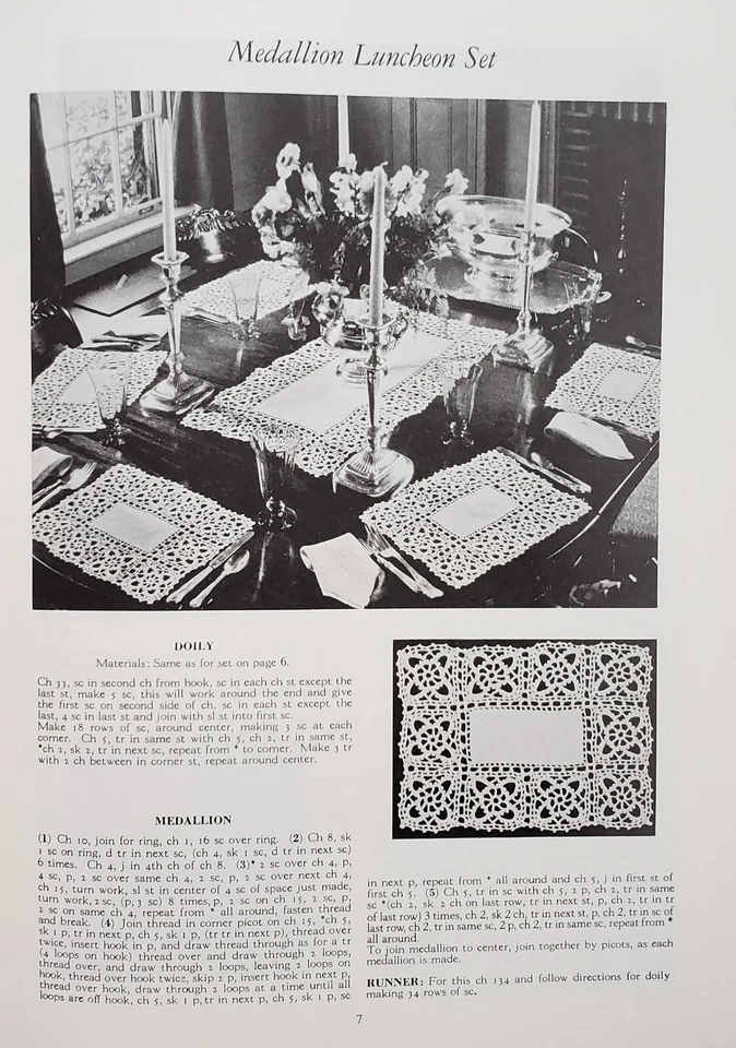 Patrones mixtos de ganchillo con Anne Orr de Dover Needleworks Foto 4 de 4