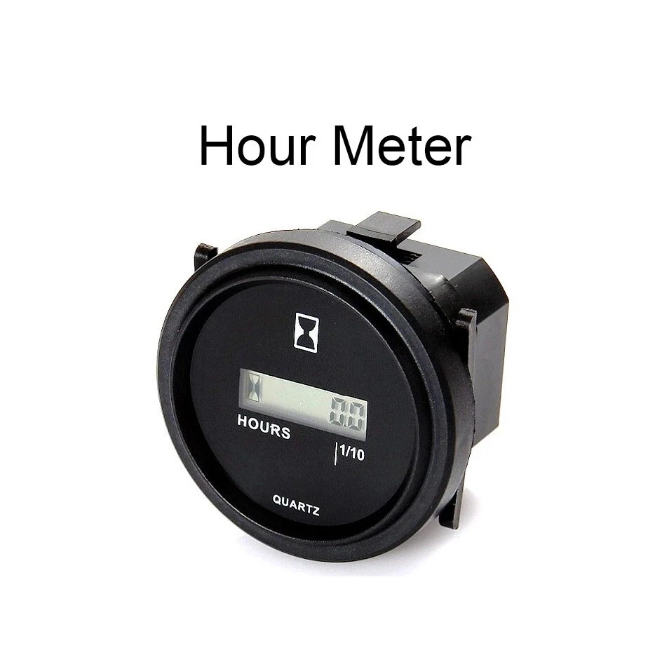 24V 36V 12 Volt Timer Hour Meter For Marine Boat Engine 2, 49 OFF