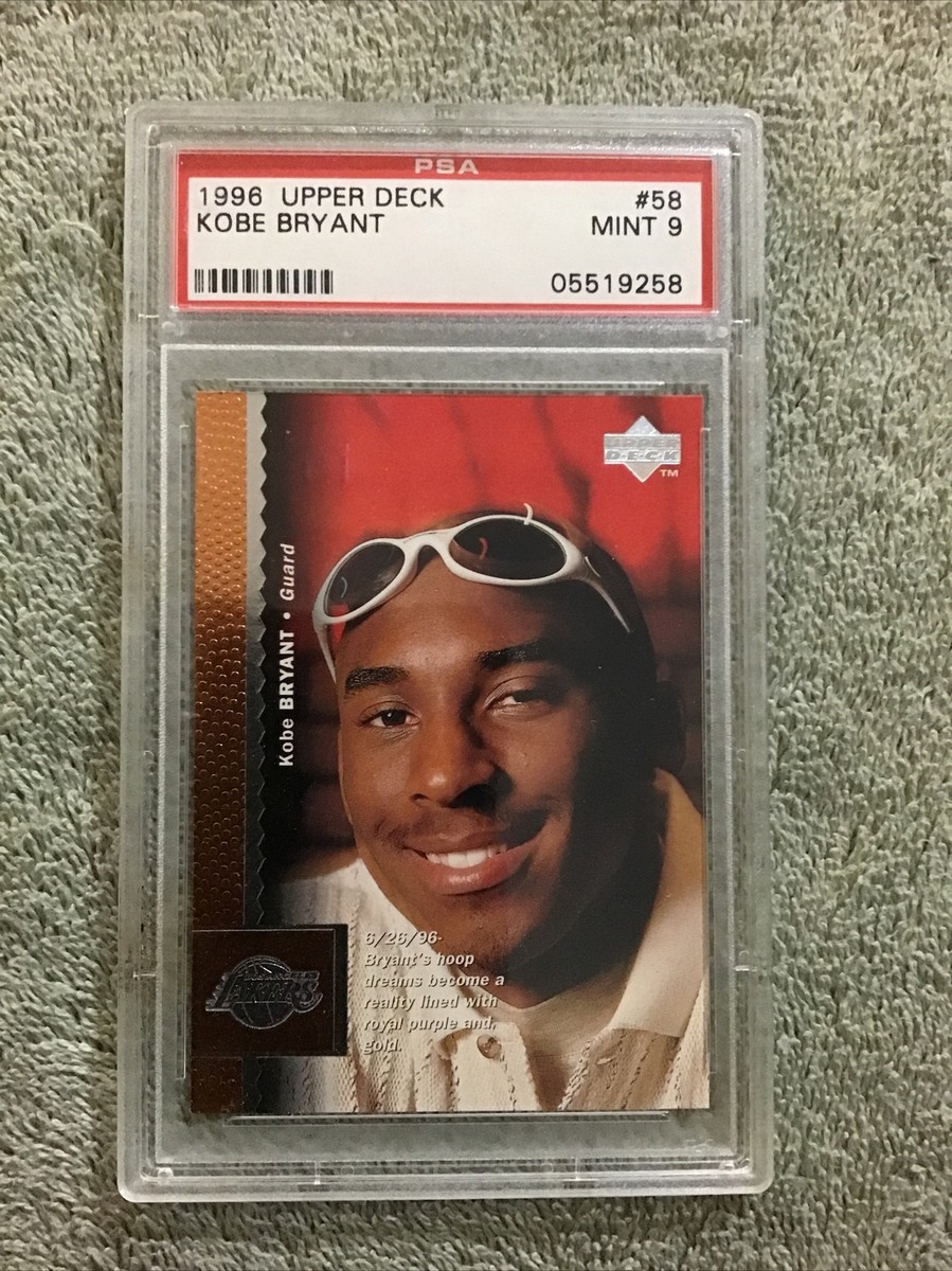 コービー・ブライアント 1996 Upper Deck RC PSA 9 1996 KOBE BRYANT #267 • PSA MINT 9 • UPPER DECK COLLECTOR'S