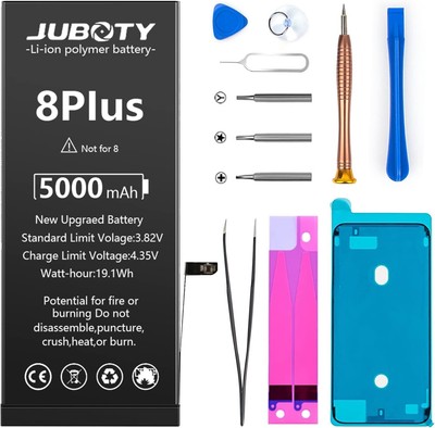 5000mAh Battery for iPhone 8 Plus Li ion Internal New Upgrade 0 Cycle High
