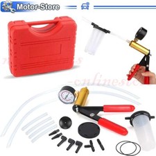 Manual Hand Vacuum Pump Car Pressure Tester Tool Brake Fluid Bleeder Bleeding