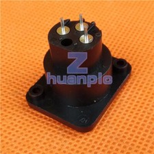 1PCS XLR 3 Pin Panel Mount Female Chassis Socket Connector NEW