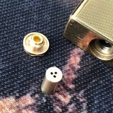 Reusable gas refill adapter for S.T Dupont L1 Small and Colibri Lighters