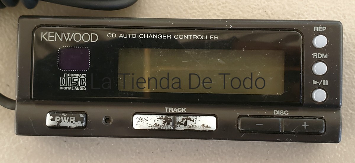 VINTAGE KENWOOD HAND WIRED CORDED CAR AUDIO CD CHANGER REMOTE