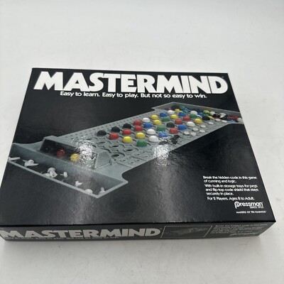MASTERMIND Board Game Pressman 2015 New Open Box Excellent Complete