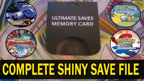 Pokemon Box Ruby & Sapphire Gamecube Unlocked Memory Card! 