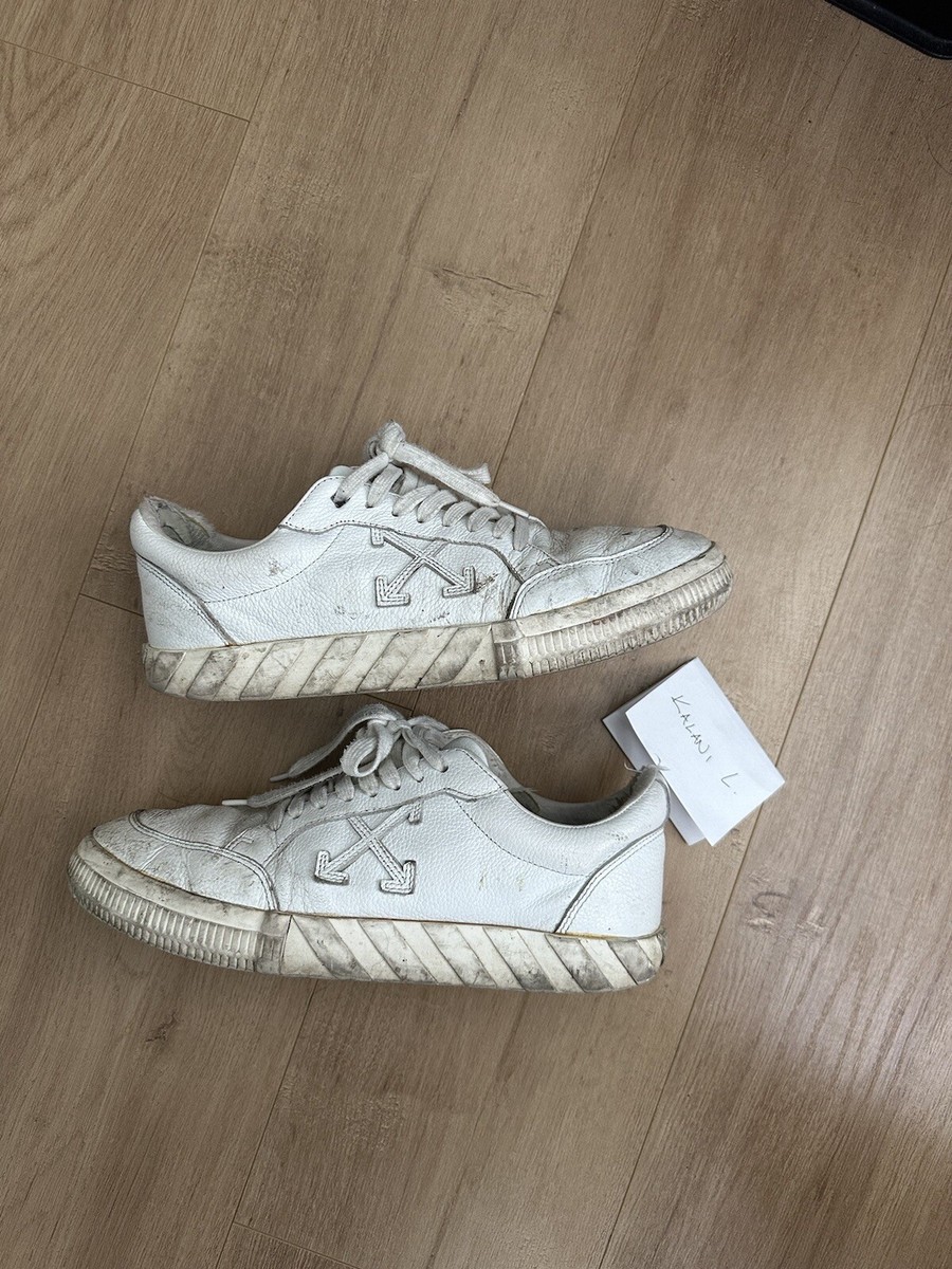 Off-White Vulcanized Low Top Men's Sneakers Size 10 US/ 43 EU
