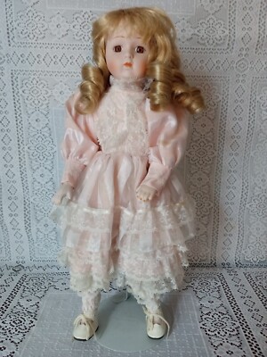 Rare Find 15 inch Vintage Heritage Mint Porcelain Doll | eBay