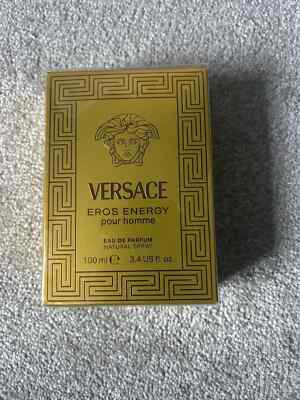 Eros Energy by Versace   3.4oz (100ml) Eau de Parfum Spray for Men | Brand New