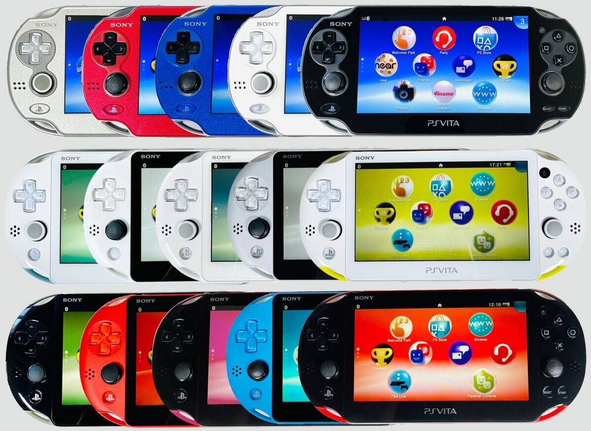 Sony PS Vita 1000 2000 Region Free Console (Choose Model Sony PS Vita 1000 2000 Region Free Console (Choose Model