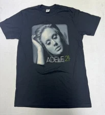 ADELE ADELE21 NORTH AMERICA TOUR 2011 TEE BLACK T-SHIRT OFFICIAL unisex NEW!!