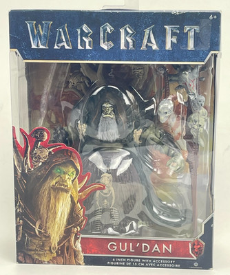 Jakks Pacific World Of Warcraft GUL' DAN 6'' Action Figure with Accessory New