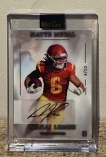 Wild Card Matte Metal Makai Lemon USC Trojans Hard Signed Metal Auto 4/10 2026