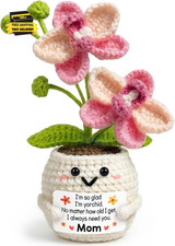 Gifts for Mom from Daughter, Son - Cute Birthday, Mothers Day Crochet Gifts for
