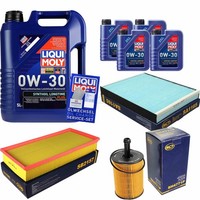 Inspektionskit Filter Liqui Moly ÖL 9L 0W-30 FüR VW Touareg 7LA 7L6 7L7 2.5