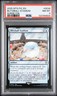 2025 MTG FINAL FANTASY COMMANDER SURGE FOIL #0034 BLITZBALL STADIUM PSA 8