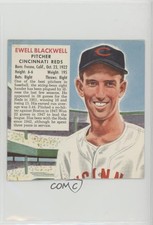 1952 Red Man Tobacco All-Star Team Cut Tab Ewell Blackwell #3 0c6