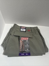 Coleman Men's Elastic Waistband Regular Fit Hybrid Hiking Pant 36X30 80 MSRP