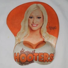 Hooters Mouse Pad STEPHANIE Vintage GOOD CONDITION
