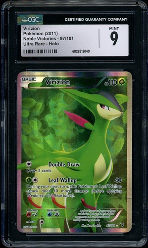Virizion graded CGC 9 for sale on eBay