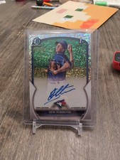 2023 Bowman Chrome Sem Robberse Auto Speckle Refractor 1st #192/299