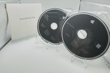 Mac Computers OS X Install Disc 1  2 Version 10.5.4 2008 Model 3A152 w/Stickers