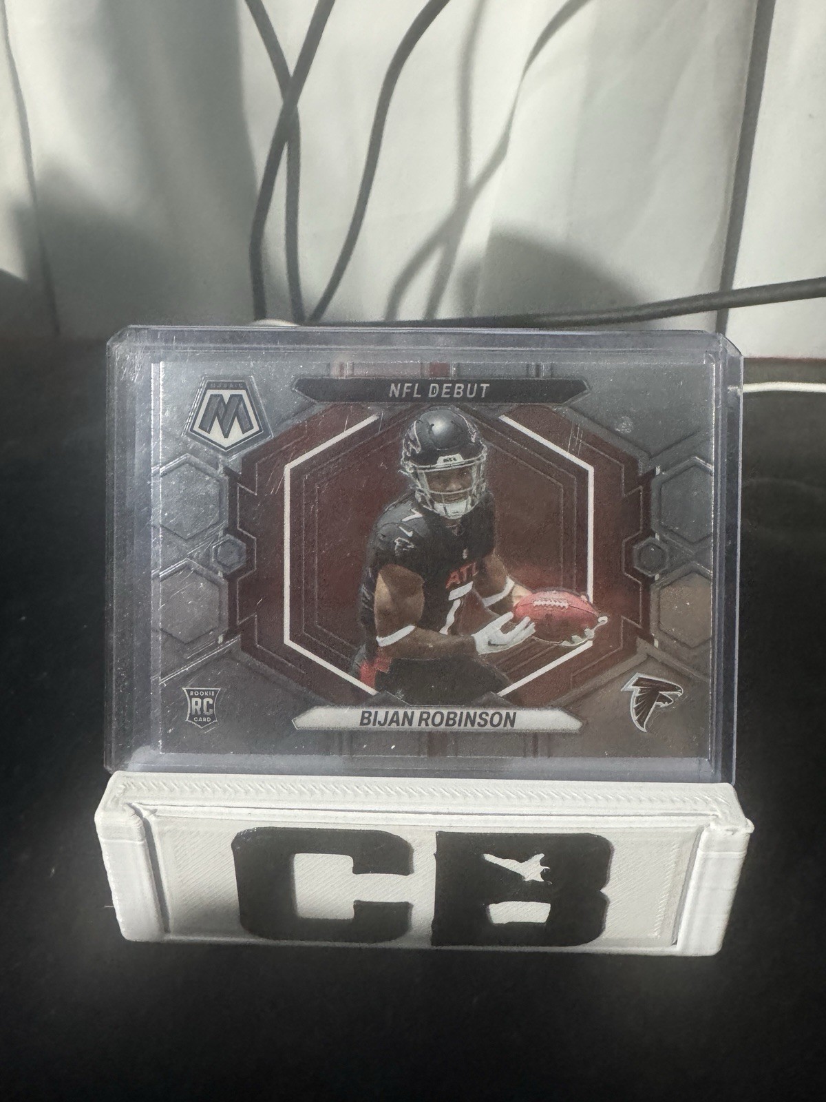 2023 Panini Mosaic # ND-9 Bijan Robinson NFL Debut Rookie Atlanta Falcons