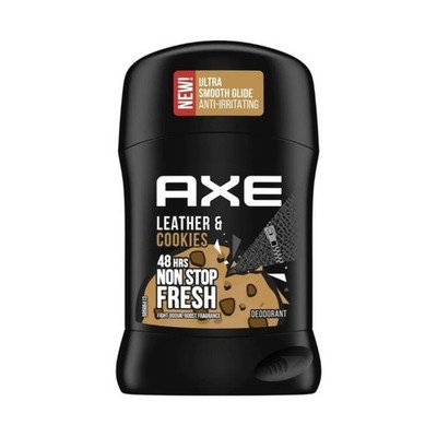 2x AXE Leather & Cookies Stick Deodorant Bundle New Lot 50ml