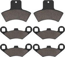 Front and Rear Brake Pad for Sportsman 500 335 400 4 x 4 RSE HO Scrambler 400 50