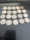 1964 Washington Quarters circulated roll of 40, 90% silver, $10 face