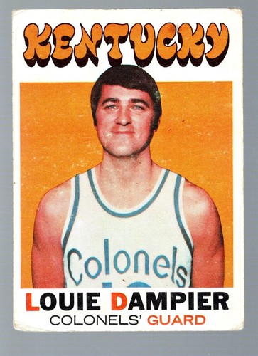 Louie Dampier 1971-72 Topps #224 RC