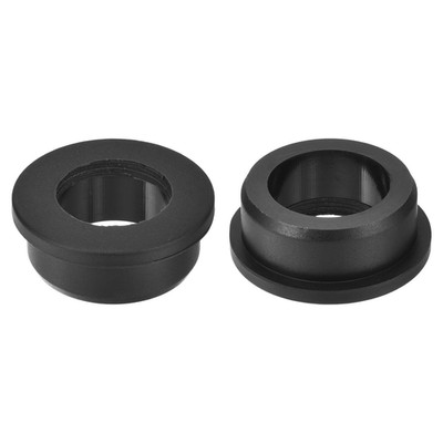 2 Stück Gummiringe 1-3/8'' (35mm) Bohrloch, 1'' (25mm) ID-Loch Top Hat Grommet Sch
