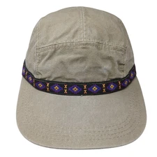 Kuhl Slideback 5 Panel Hat Brown Medium Adjustable Embroidered Outdoor