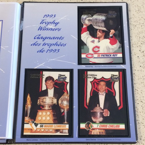 1993-94 KRAFT HOCKEY CHAMPIONS FACTORY SET IN BINDER - Picture 5 of 5