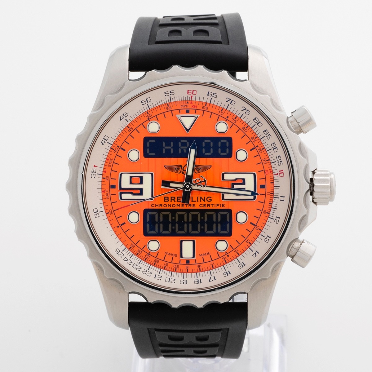 Breitling's Chronospace 'Interpid Orange' A78365.… - image 1